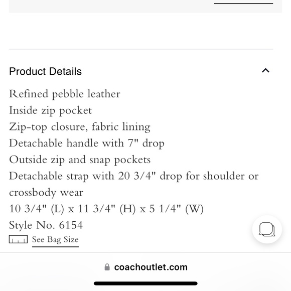 Genuine Coach Pennie Shoulder Bag - Picture 2 of 12